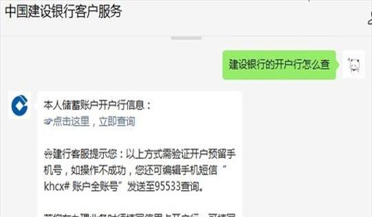 如何查建行银行卡的开户行信息【如何查询建行卡的开户行】