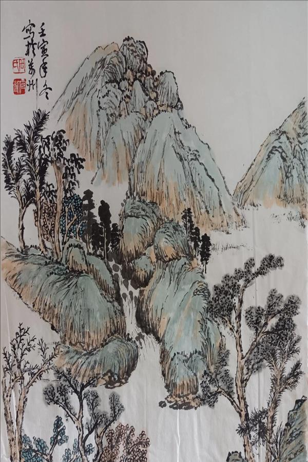 有没有画山水画的(有没有山水画)