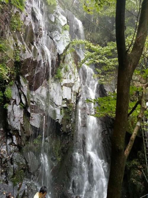 藏龙百瀑景色(藏龙百瀑景区)